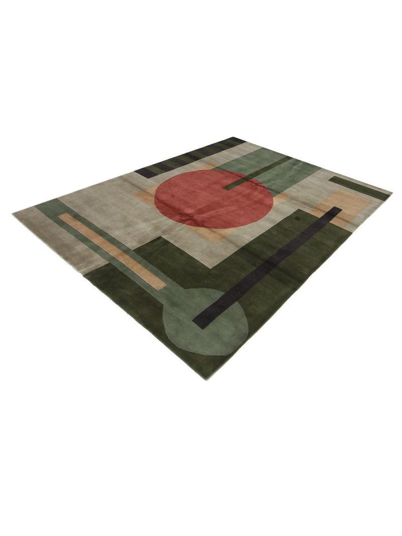 Pacific Gouri Ganga 33333 Multi Multi Modern Hand Knotted Rug