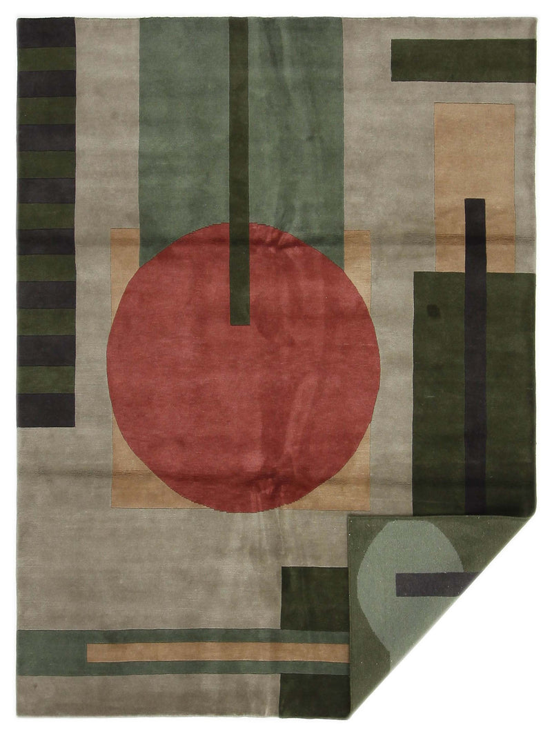 Pacific Gouri Ganga 33333 Multi Multi Modern Hand Knotted Rug
