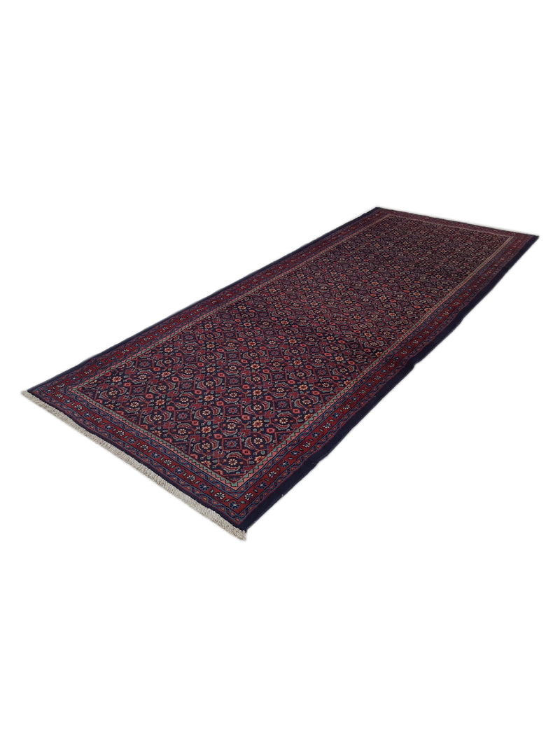 Pacific Mahal 33570 Navy Red Traditional Hand Knotted Rug