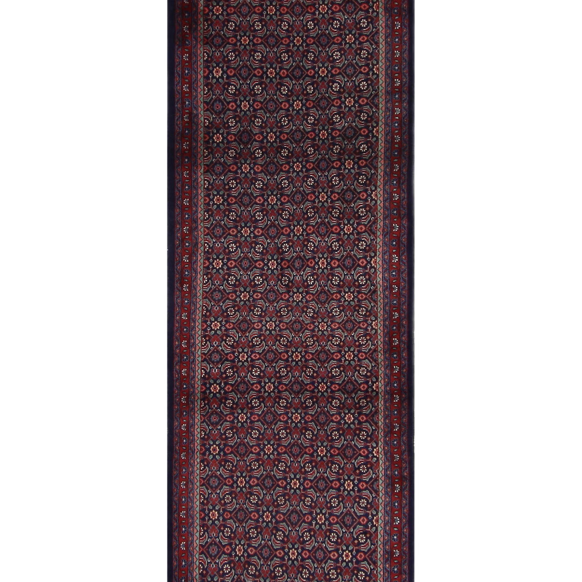 Pacific Mahal  Navy Red Traditional