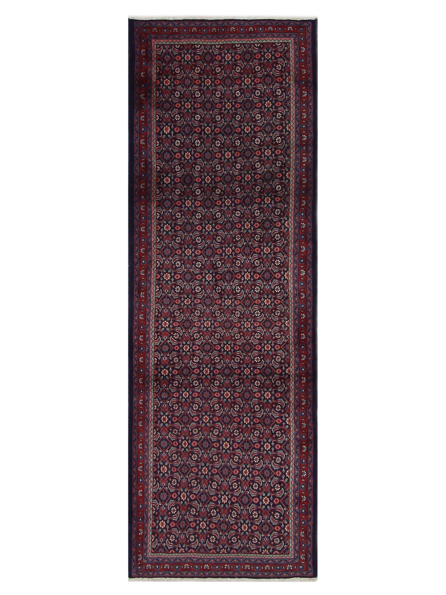 Pacific Mahal  Navy Red Traditional