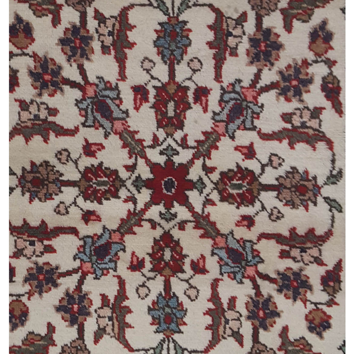 Pacific Persian 33607 Ivory Red Traditional Hand Knotted Rug