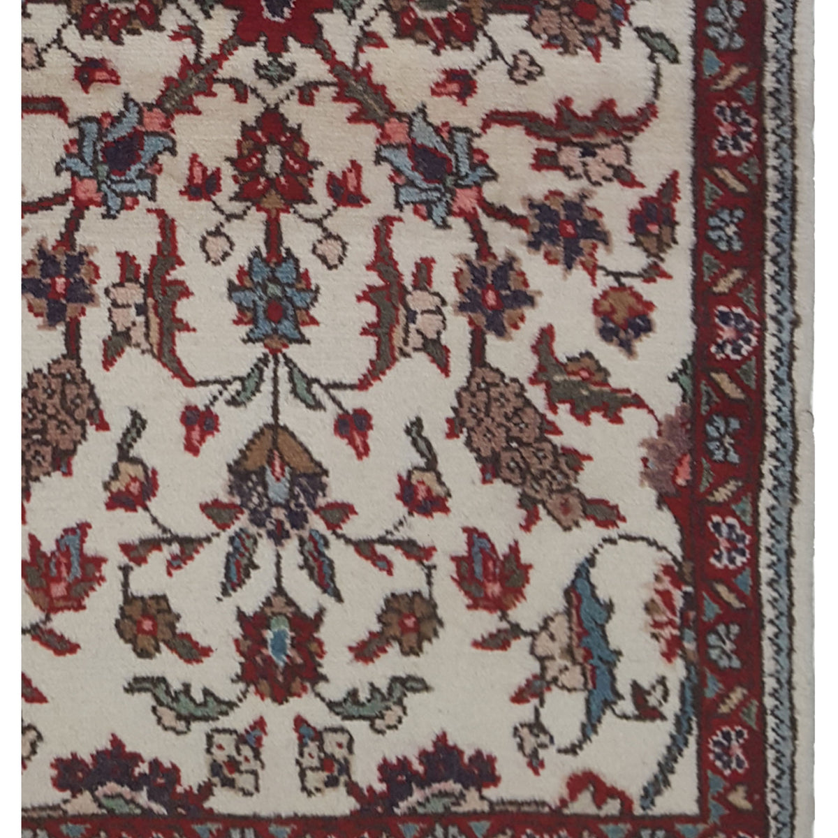 Pacific Persian 33607 Ivory Red Traditional Hand Knotted Rug