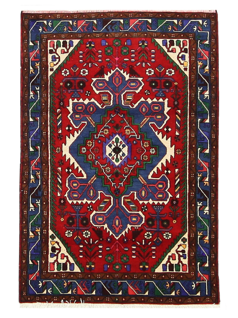 Fasa Persian  Red Blue Traditional