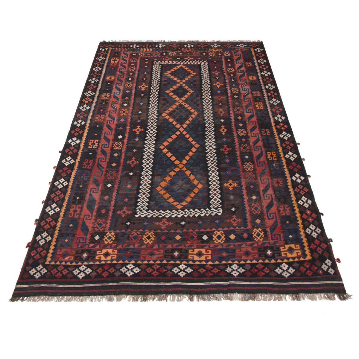 Aura Kilim 33737 Multi Multi Kilim Hand Woven Rug