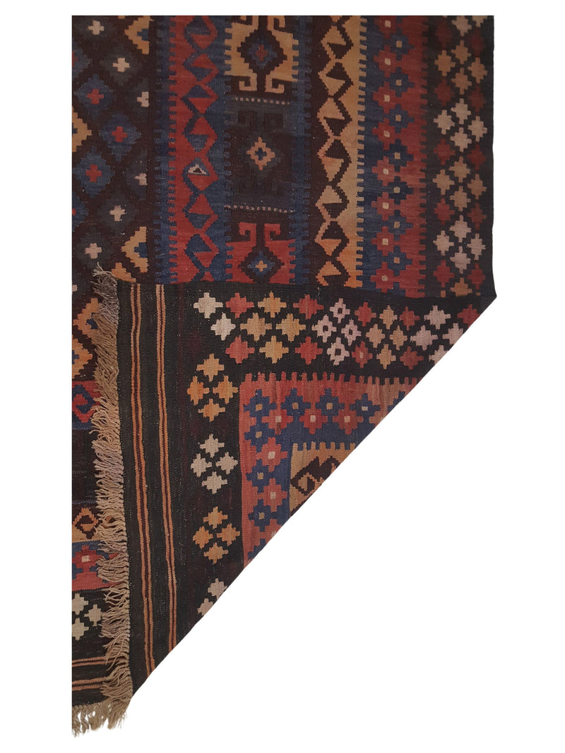 Pacific Afghan 33741 Multi Multi kilim Hand Knotted Rug