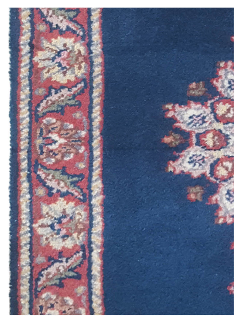 Pacific Royal Royal-Green Green Red Traditional Hand Knotted Rug