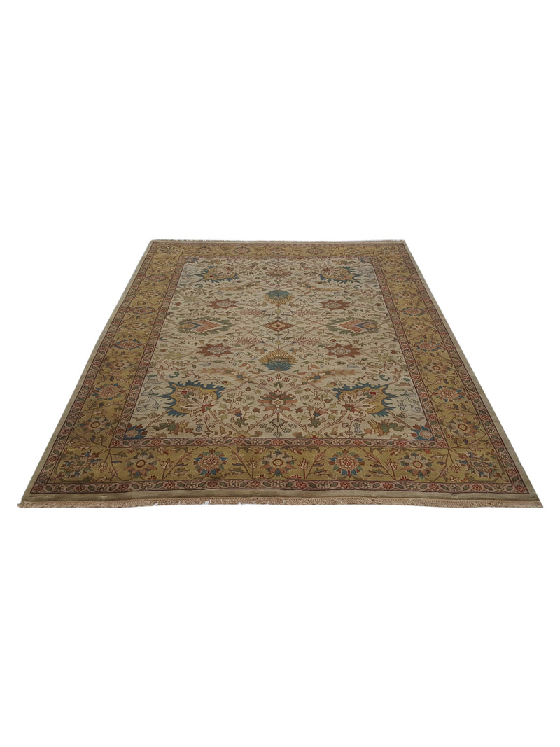 Pacific Tribal 33817 Ivory Sage Traditional Hand Knotted Rug