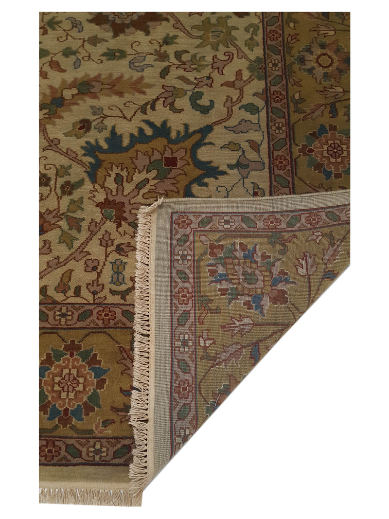 Pacific Tribal 33817 Ivory Sage Traditional Hand Knotted Rug