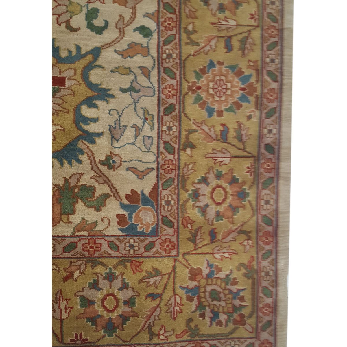 Pacific Tribal 33817 Ivory Sage Traditional Hand Knotted Rug