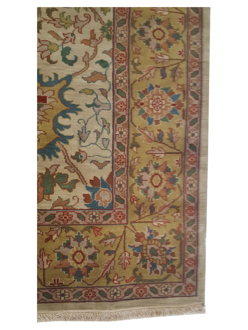 Pacific Tribal 33817 Ivory Sage Traditional Hand Knotted Rug