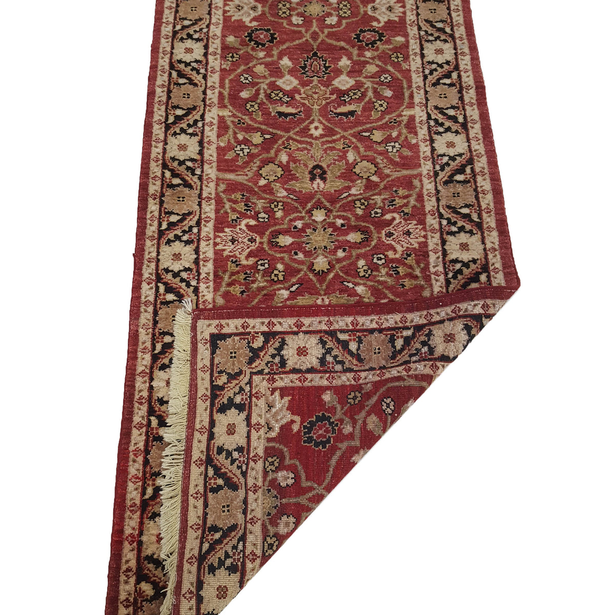 Pacific Ziegler 33828 Red Black Transitional Hand Knotted Rug