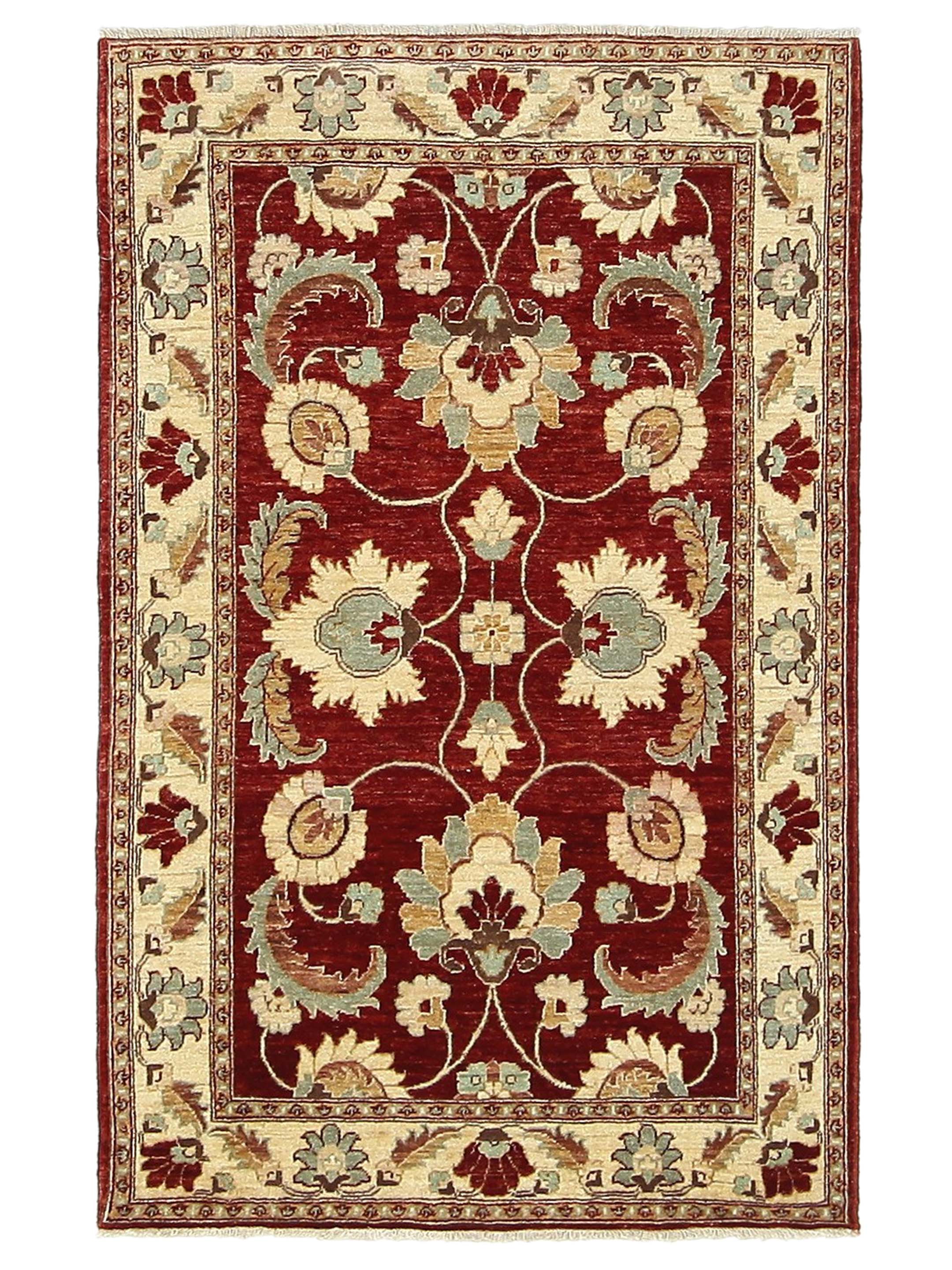 Pacific Ziegler 33894 Red Ivory Transitional Hand Knotted Rug – Pacific ...