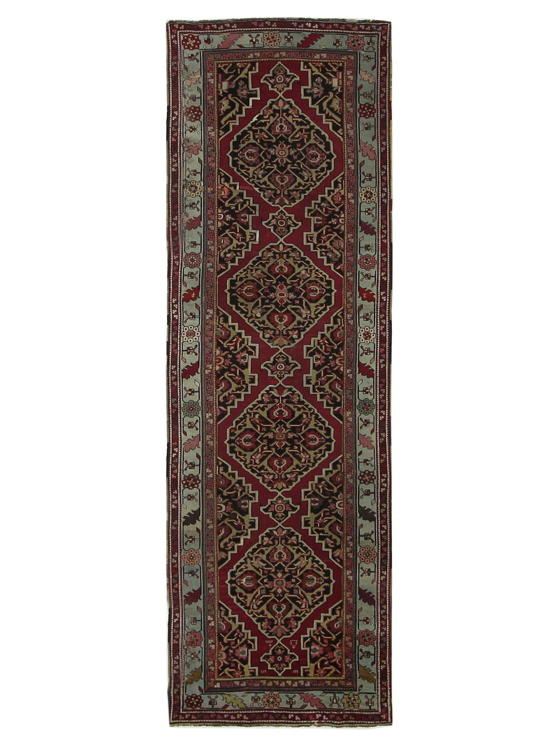 Fasa Antique Karabagh  Rust Ivory Traditional