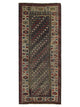 Fasa Antique Kazak  Indigo Ivory Traditional