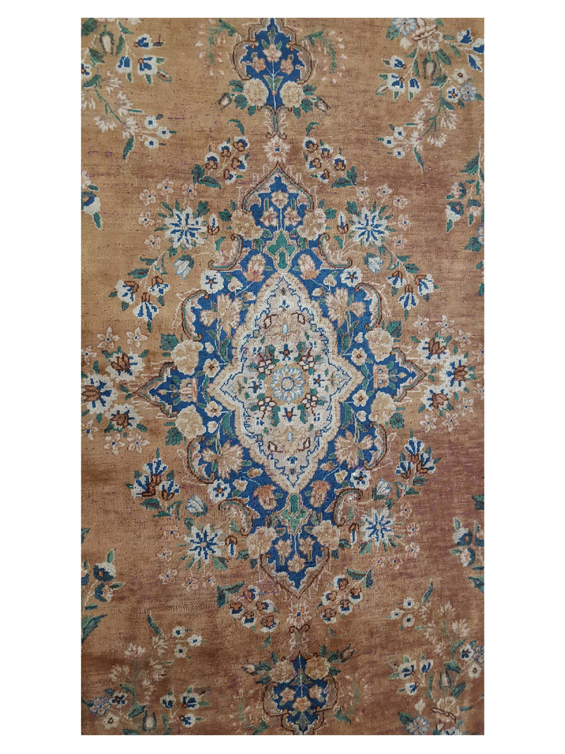 Fasa Antique Yazad 33922 Brown Navy Transitional Antique Rug