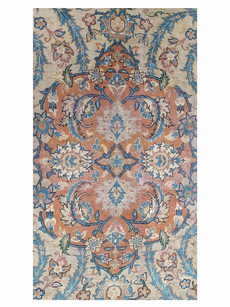 Fasa Antique Yazad 33927 Cream Lt.Brown Transitional Antique Rug