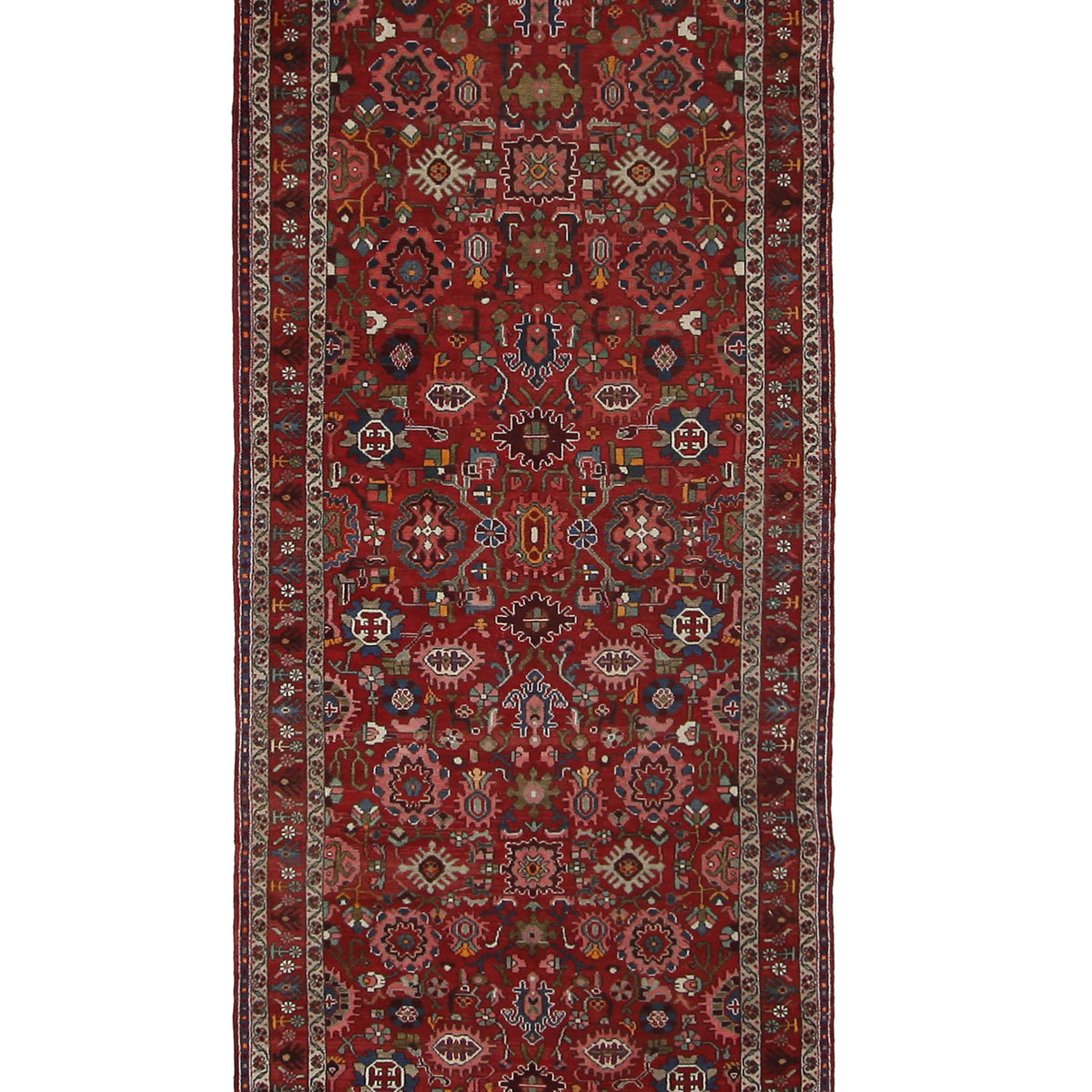 Fasa Antique Malayer  Burgundy Burgundy Traditional