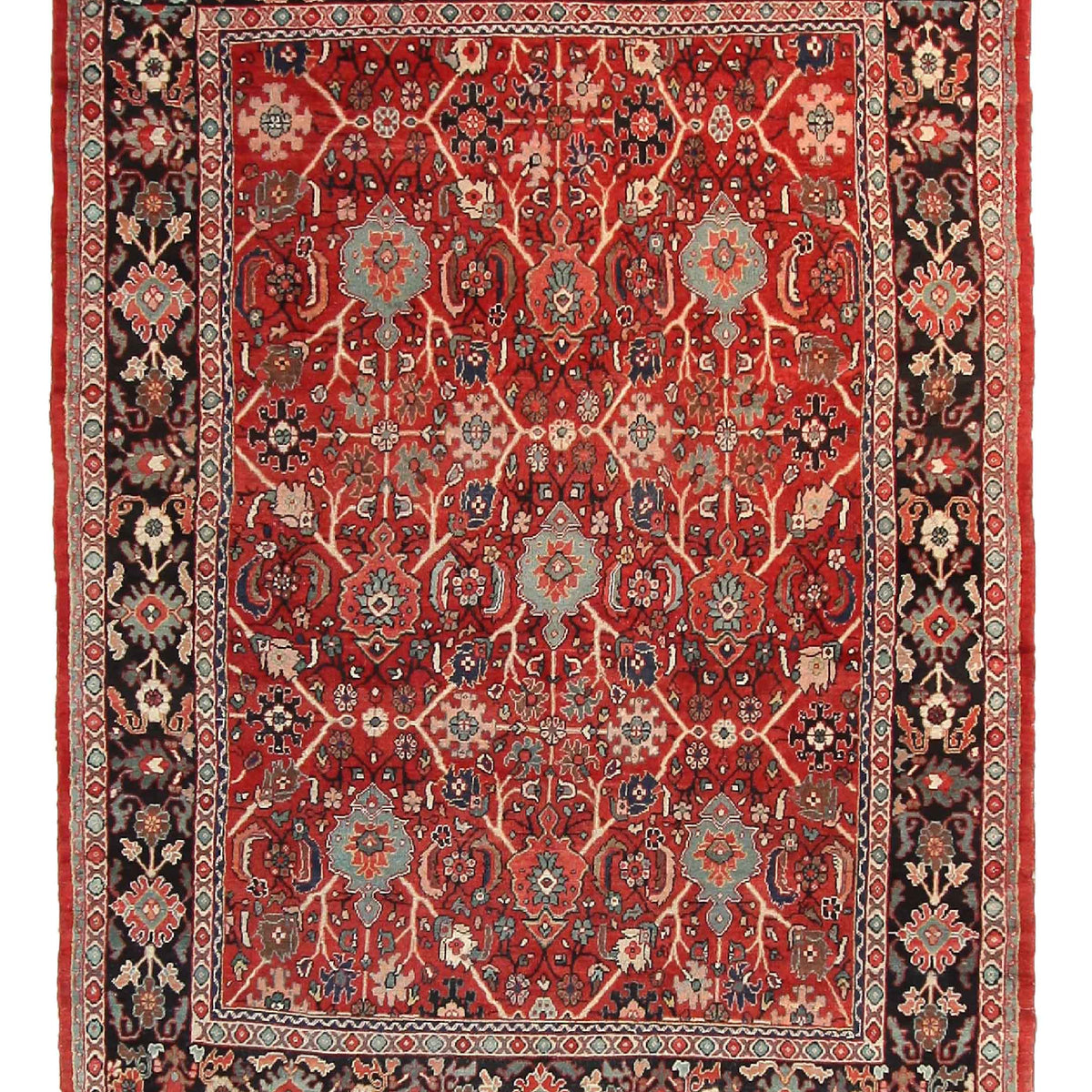 Pacific Mahal  Rust Navy Traditional
