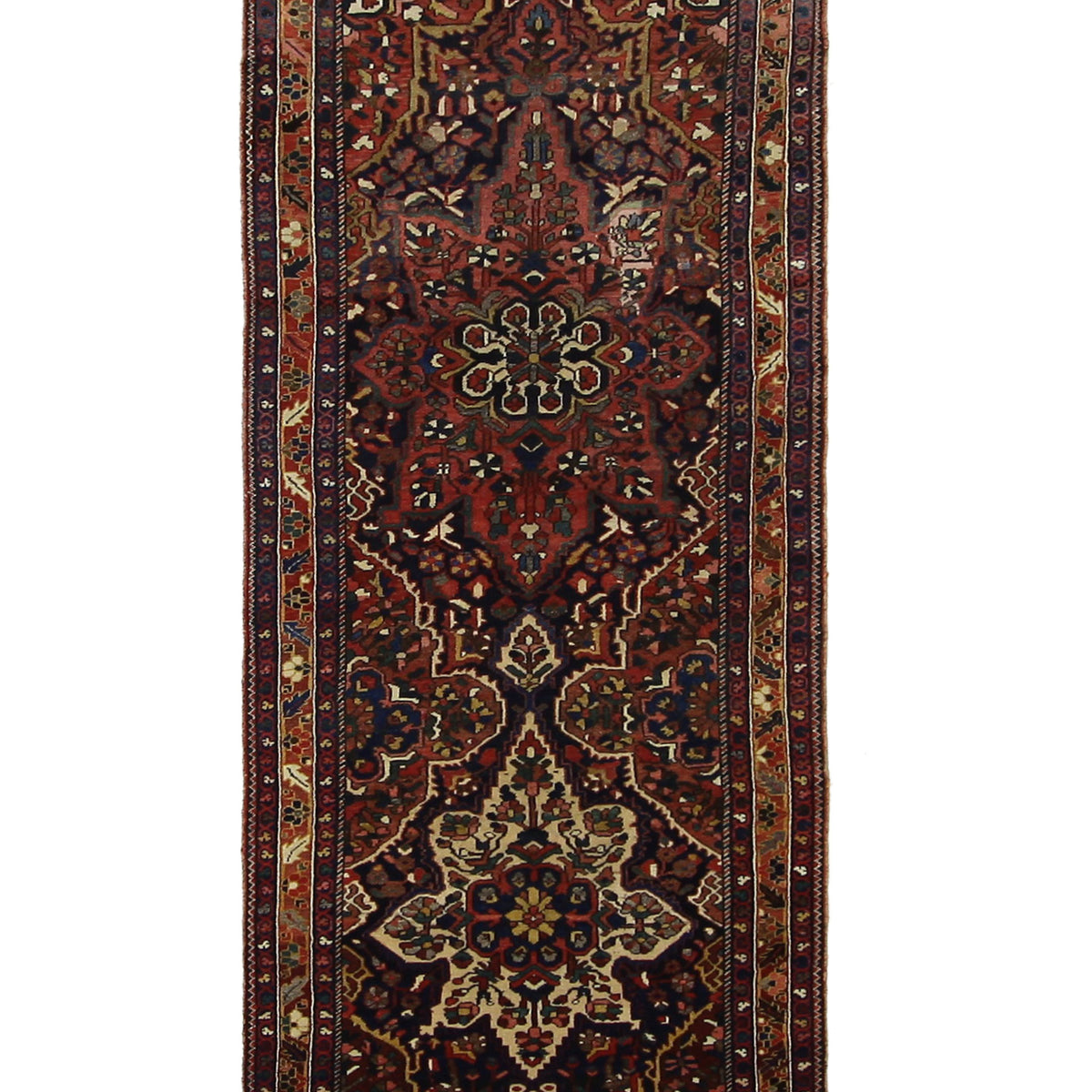 Fasa Antique Bakhtiyari  Indigo Multi Traditional