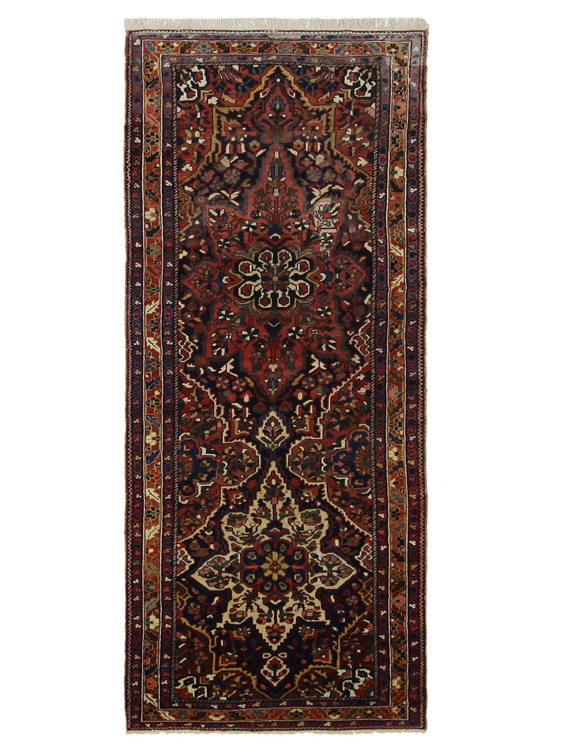 Fasa Antique Bakhtiyari  Indigo Multi Traditional