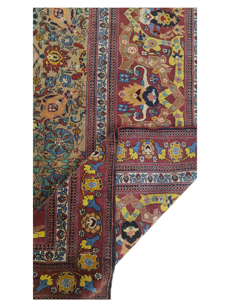 Fasa Antique Agra 33974 Multi Rust Traditional Antique Rug