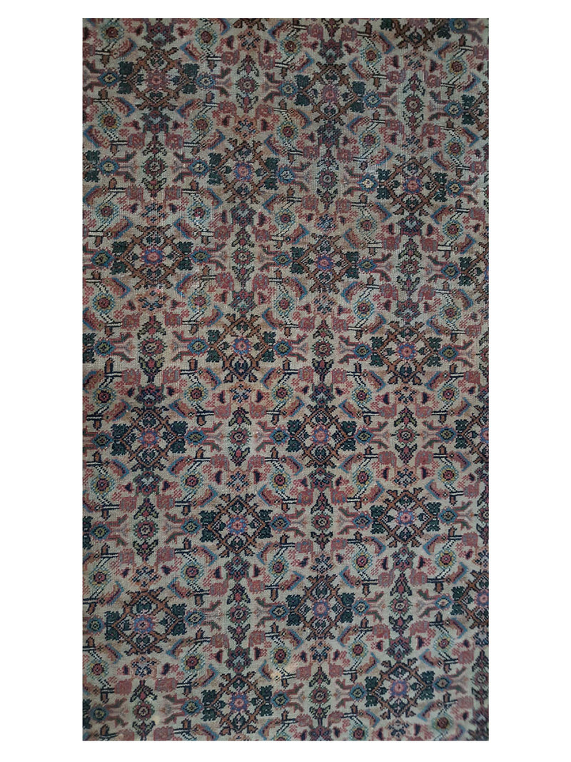 Fasa Antique Sultanabad 33995 Ivory Brick Traditional Antique Rug