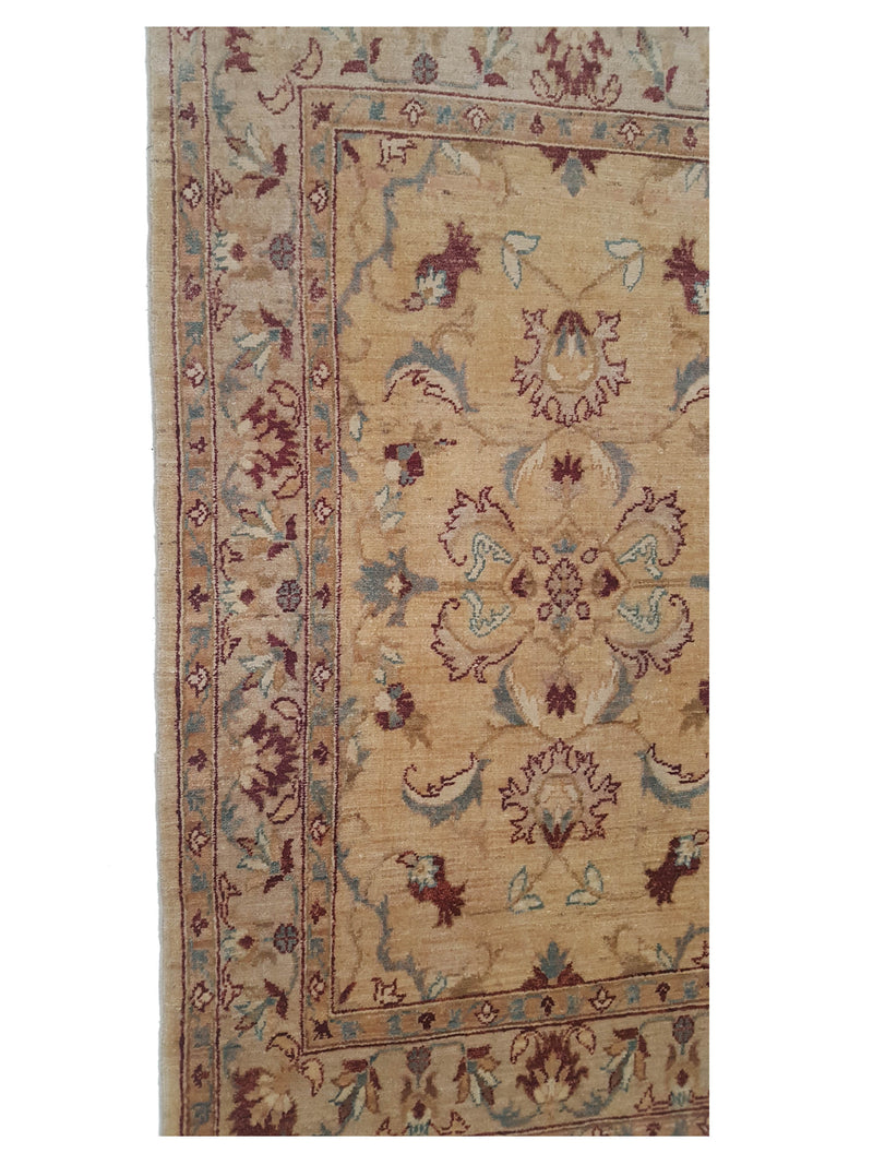 Pacific Ziegler 34381 Beige Beige Transitional Hand Knotted Rug