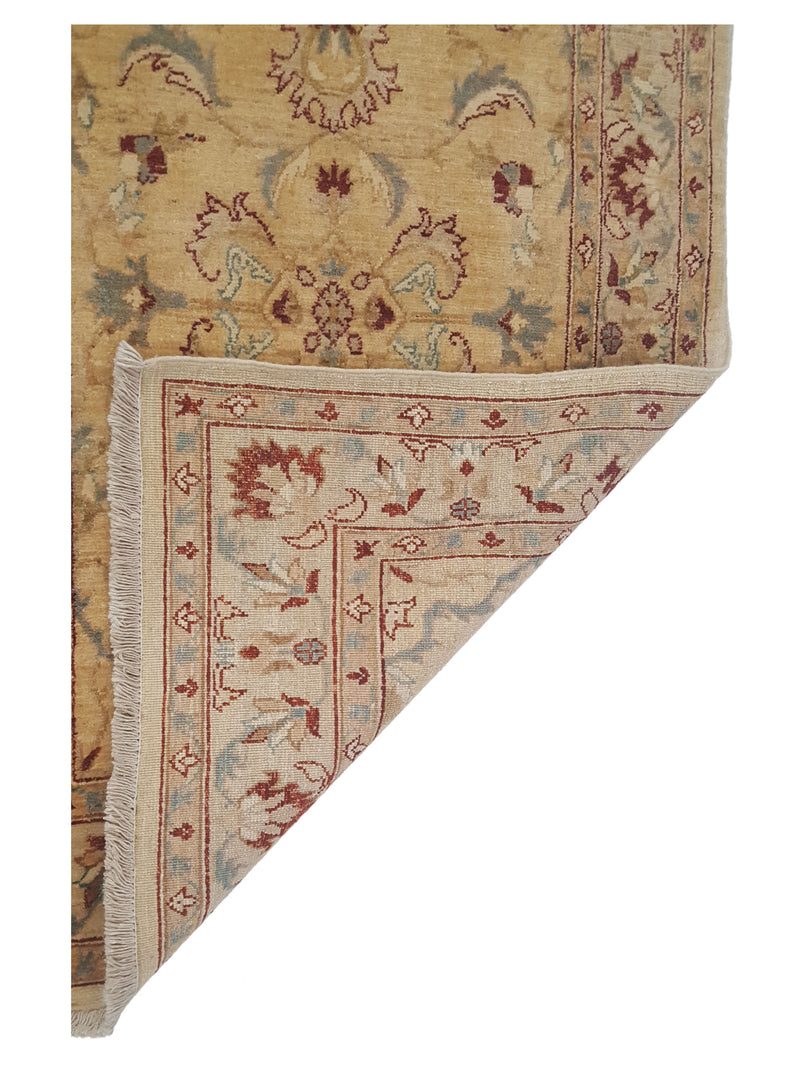 Pacific Ziegler 34381 Beige Beige Transitional Hand Knotted Rug