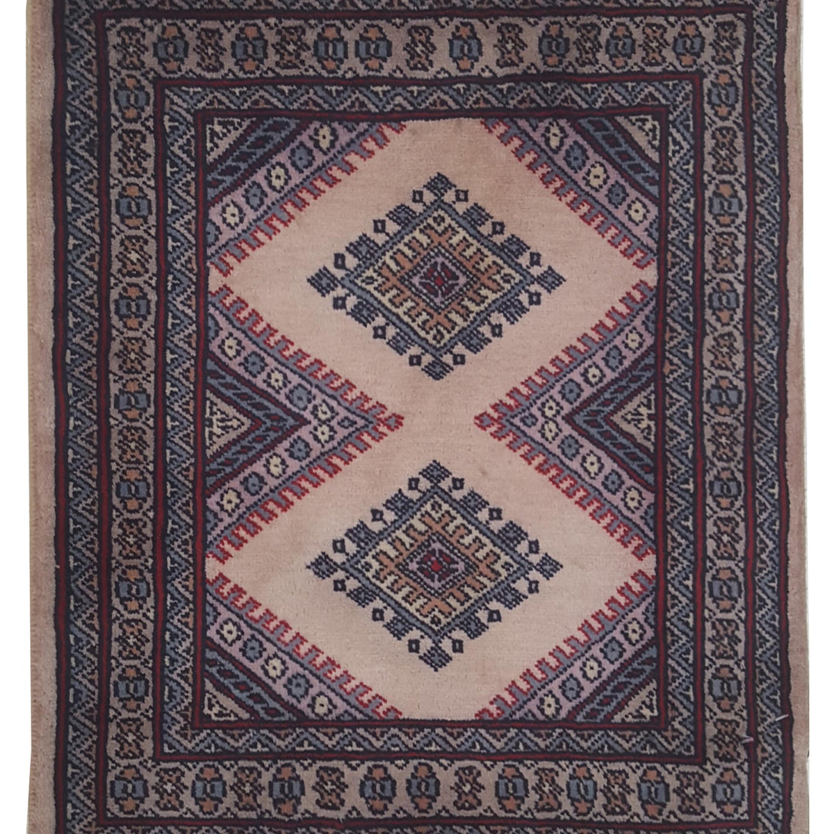 Pacific Bokhara  Beige Rust Traditional