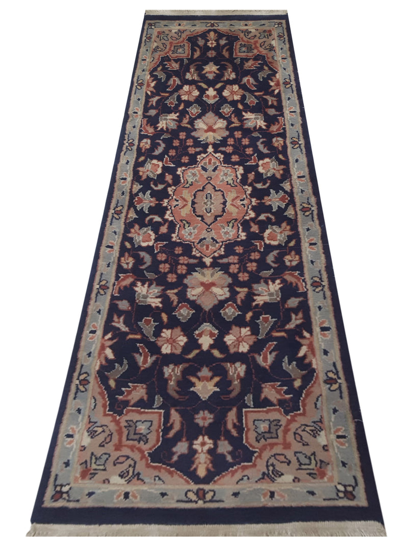 Pacific Classic 34460 Navy Navy Traditional Hand Knotted Rug