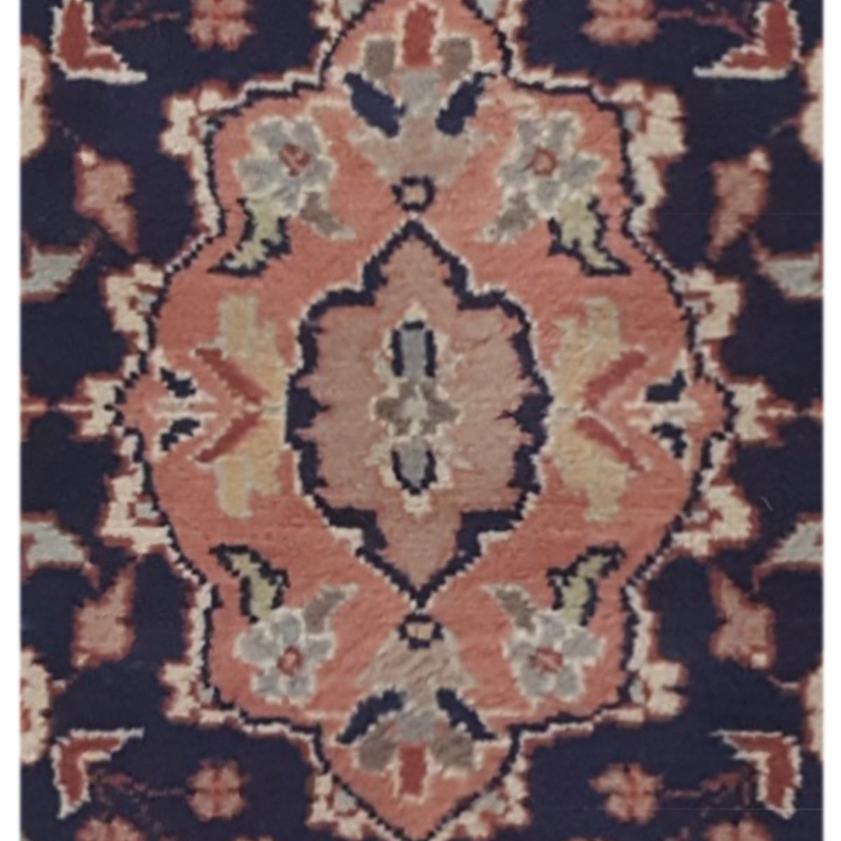 Pacific Classic 34460 Navy Navy Traditional Hand Knotted Rug