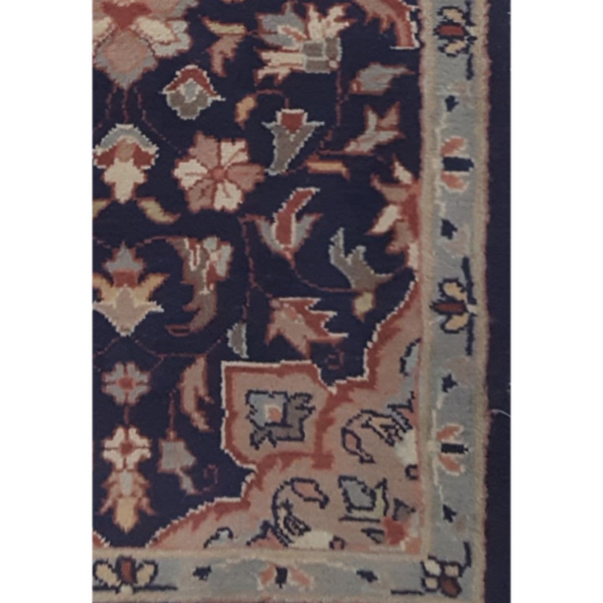 Pacific Classic 34460 Navy Navy Traditional Hand Knotted Rug