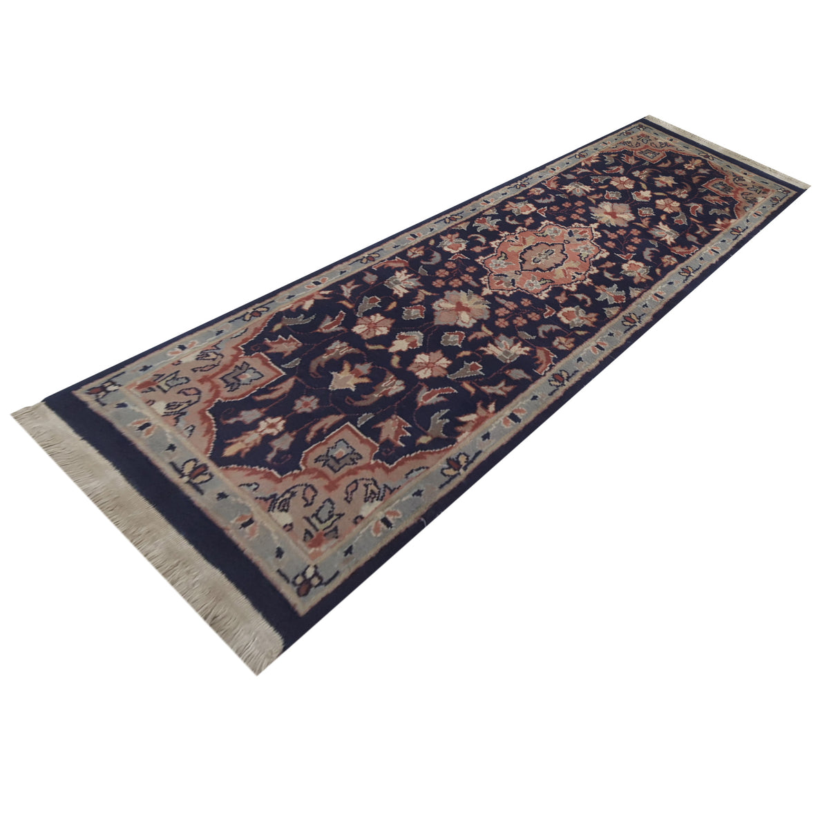 Pacific Classic 34460 Navy Navy Traditional Hand Knotted Rug