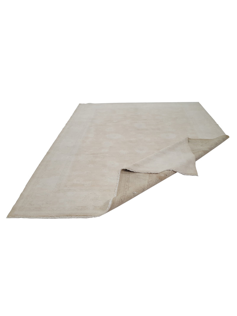 Pacific Ziegler 34926 Lt.Brown Ivory Transitional Hand Knotted Rug