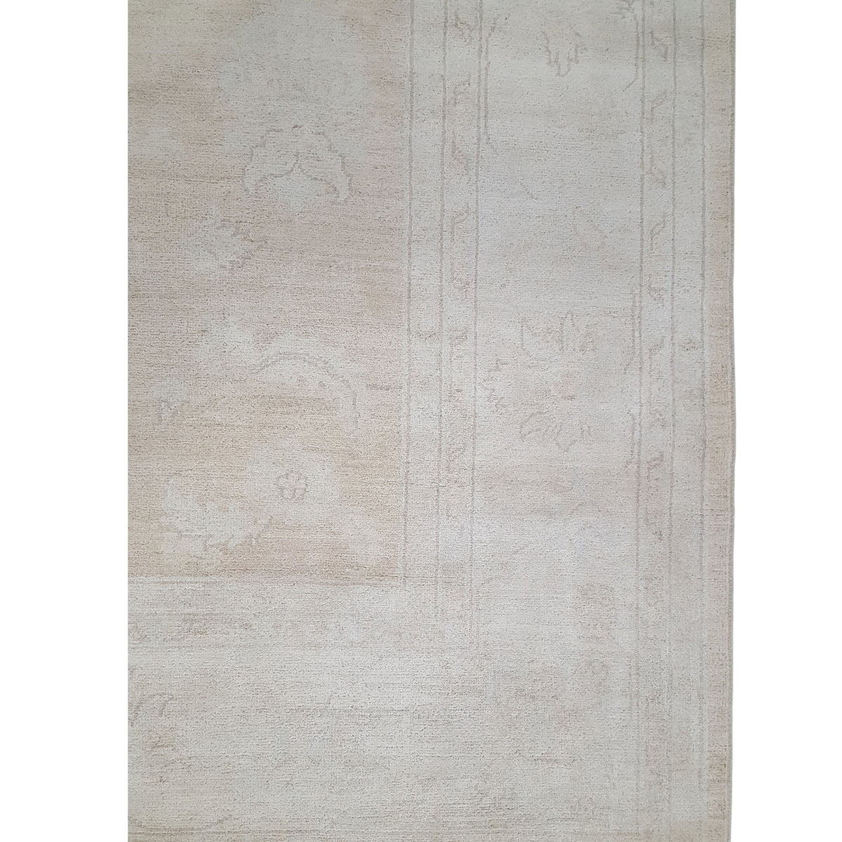 Pacific Ziegler 34926 Lt.Brown Ivory Transitional Hand Knotted Rug