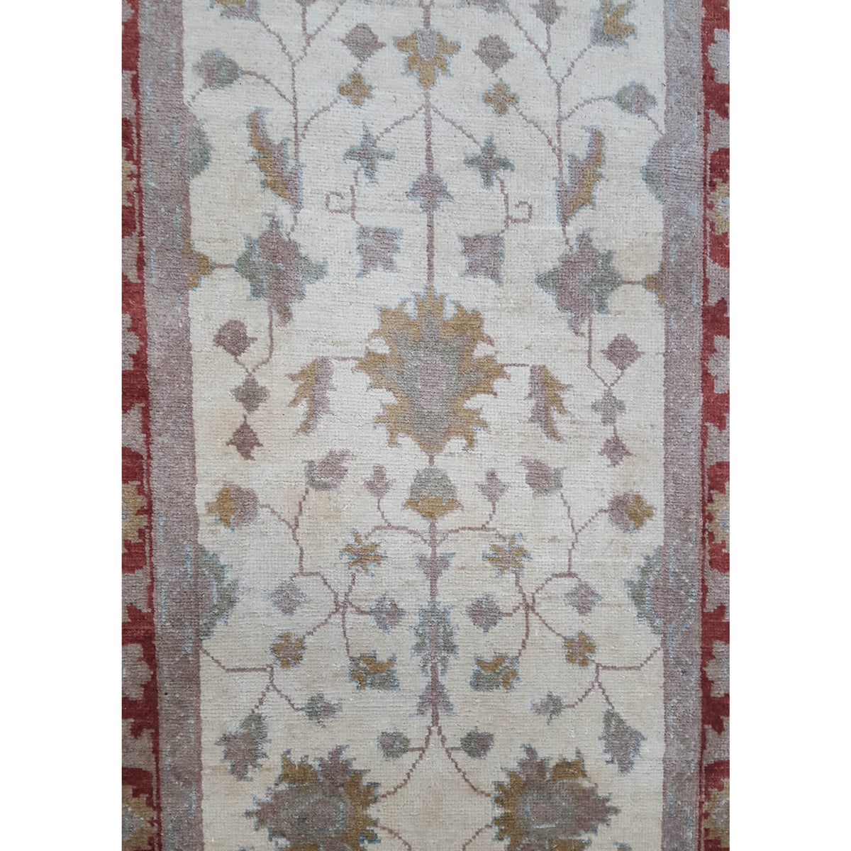 Pacific Ziegler 35415 Gold Rust Transitional Hand Knotted Rug