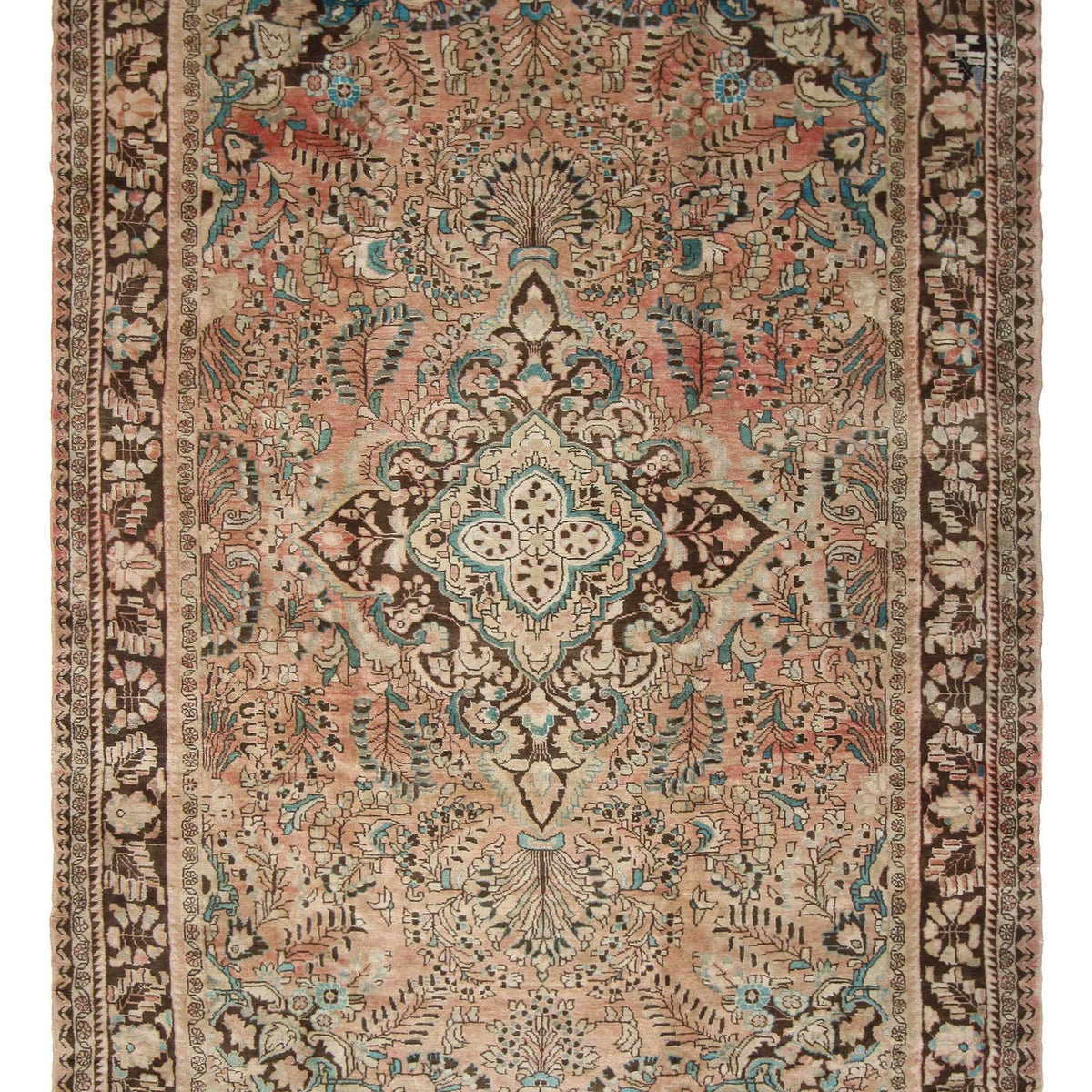 Pacific Lilian  Peach Brown Traditional