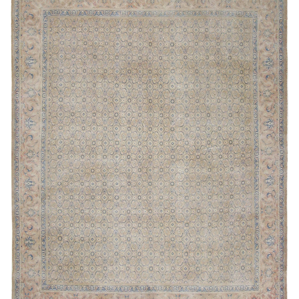 Pacific Mahal  Peach Blue Traditional