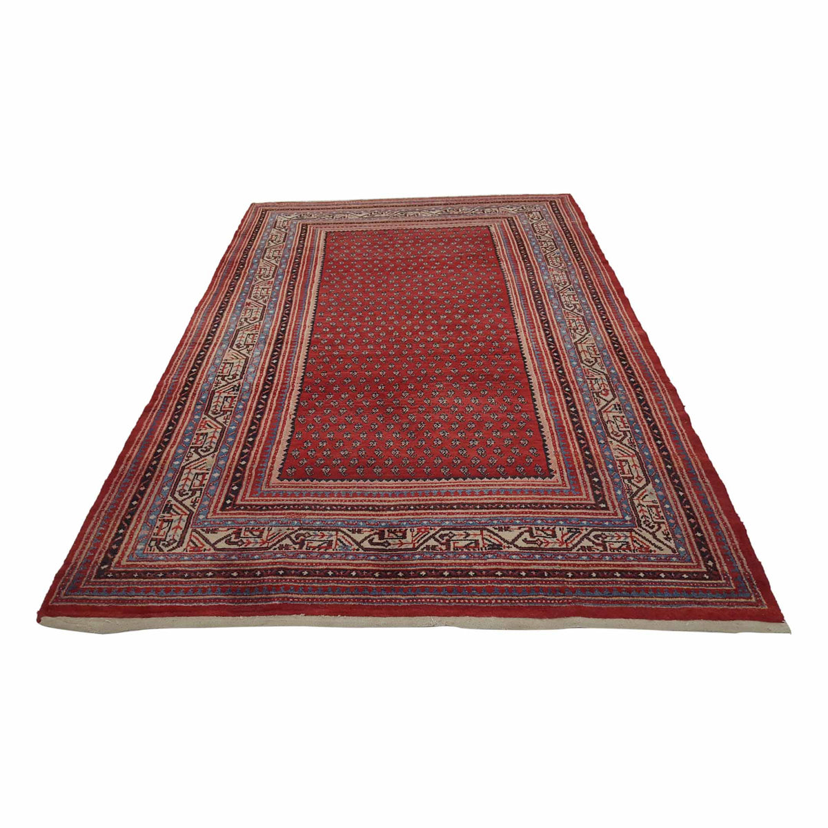 Pacific Mahal 35499 Spice Beige Traditional Hand Knotted Rug