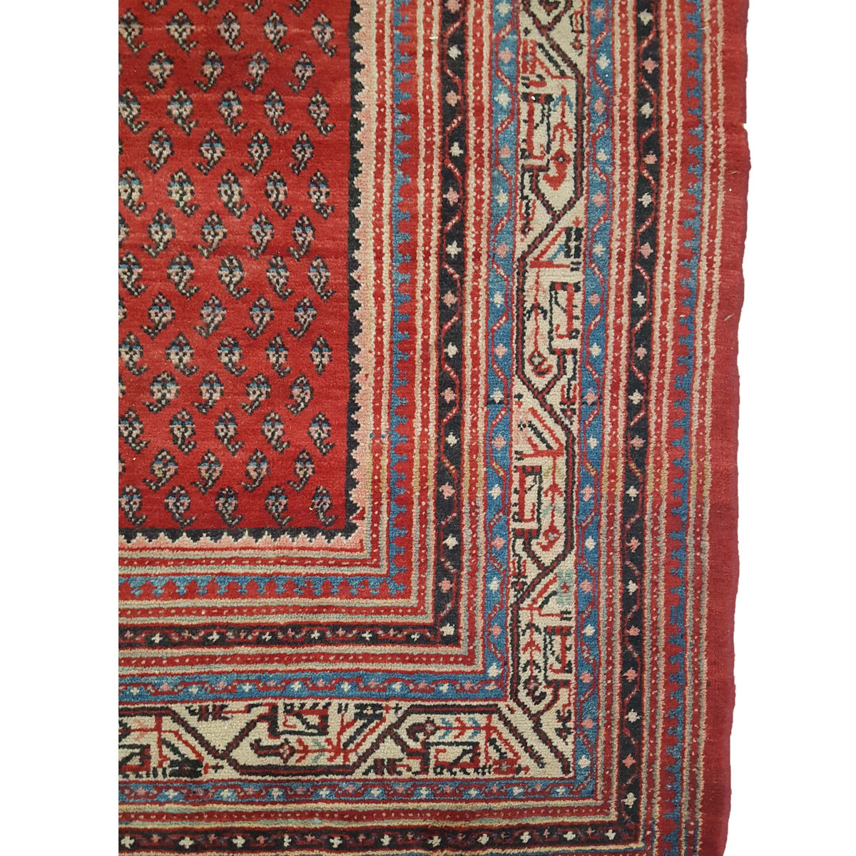 Pacific Mahal 35499 Spice Beige Traditional Hand Knotted Rug