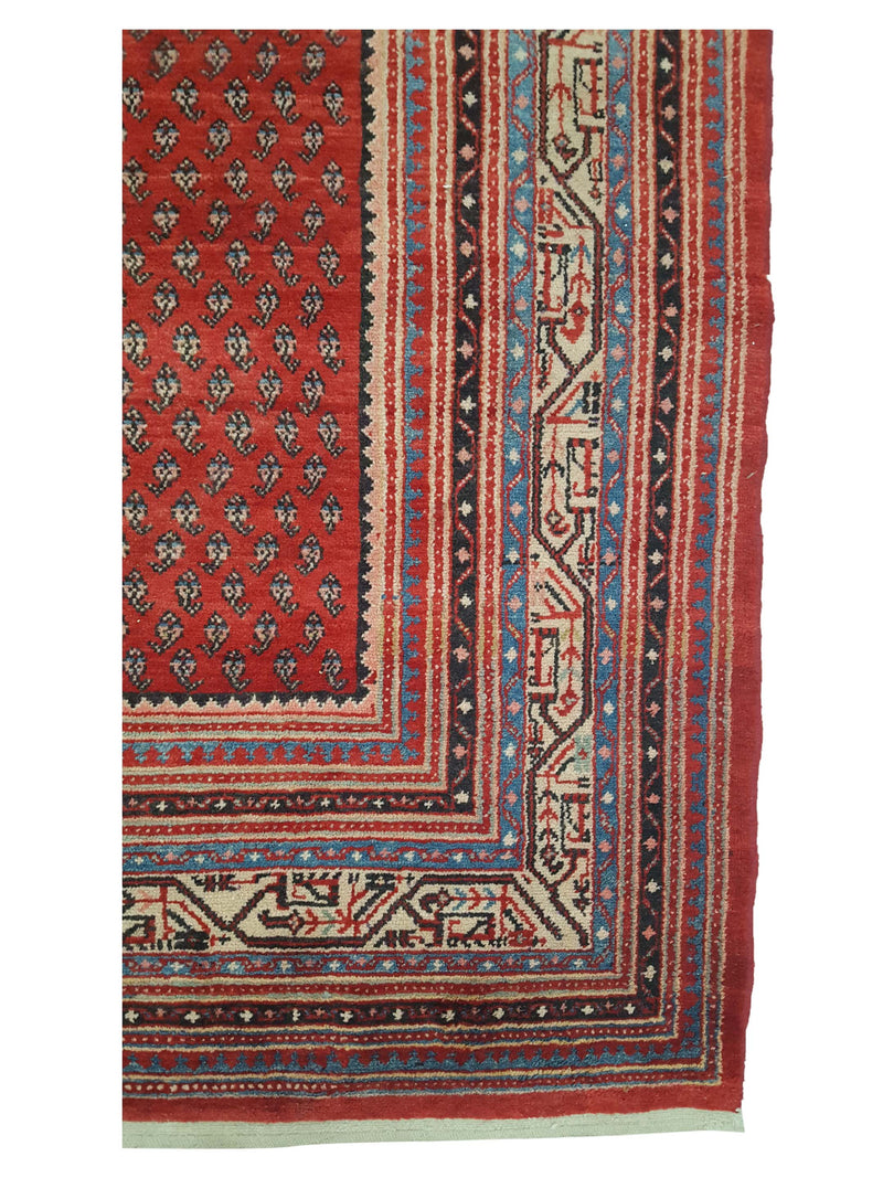 Pacific Mahal 35499 Spice Beige Traditional Hand Knotted Rug