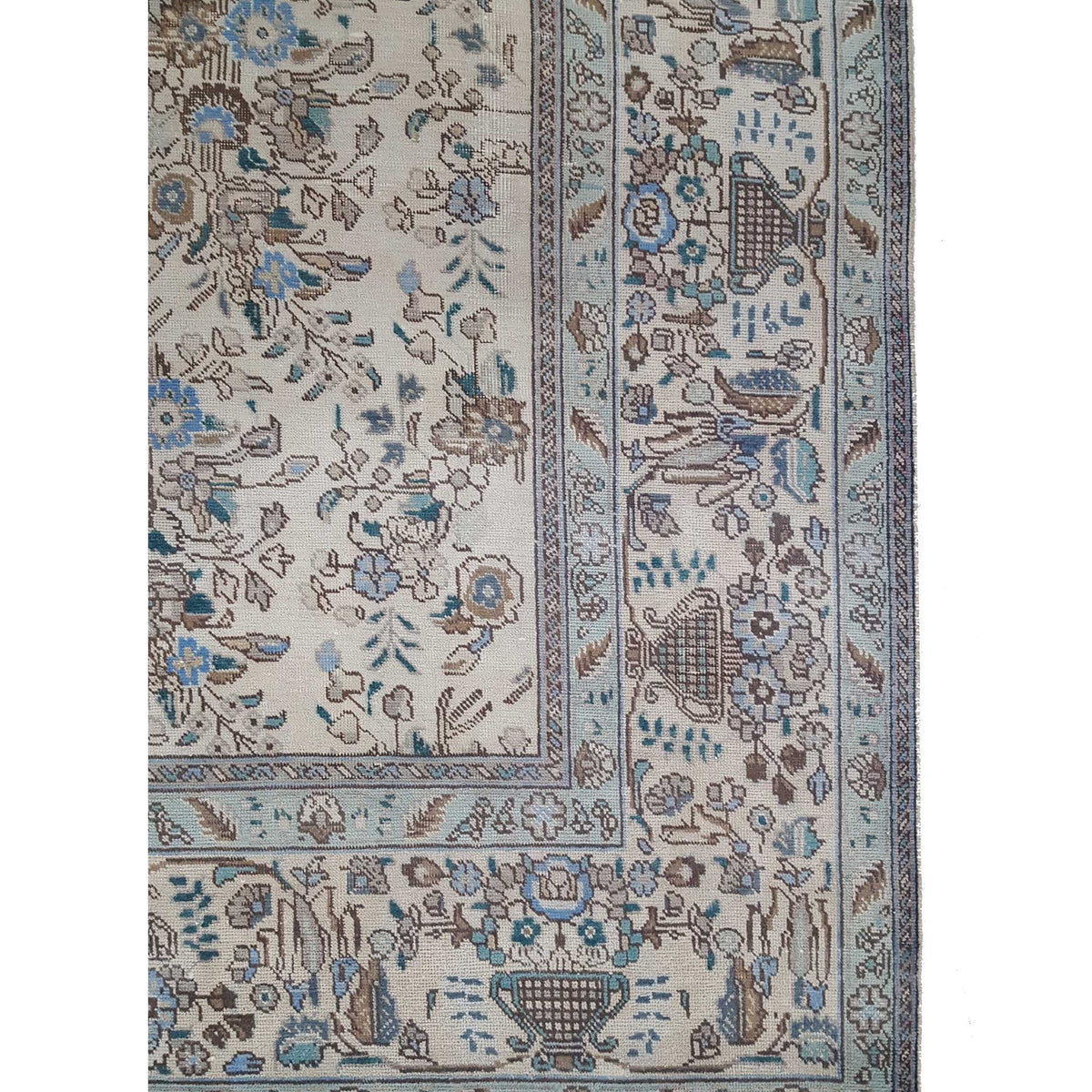 Pacific Vintage 35544 Ivory Sky Vintage Hand Knotted Rug