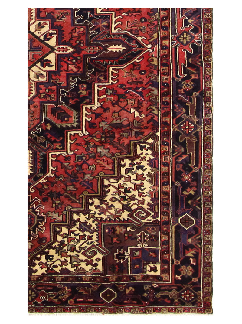 Pacific Heriz 35563 Red Beige Traditional Hand Knotted Rug