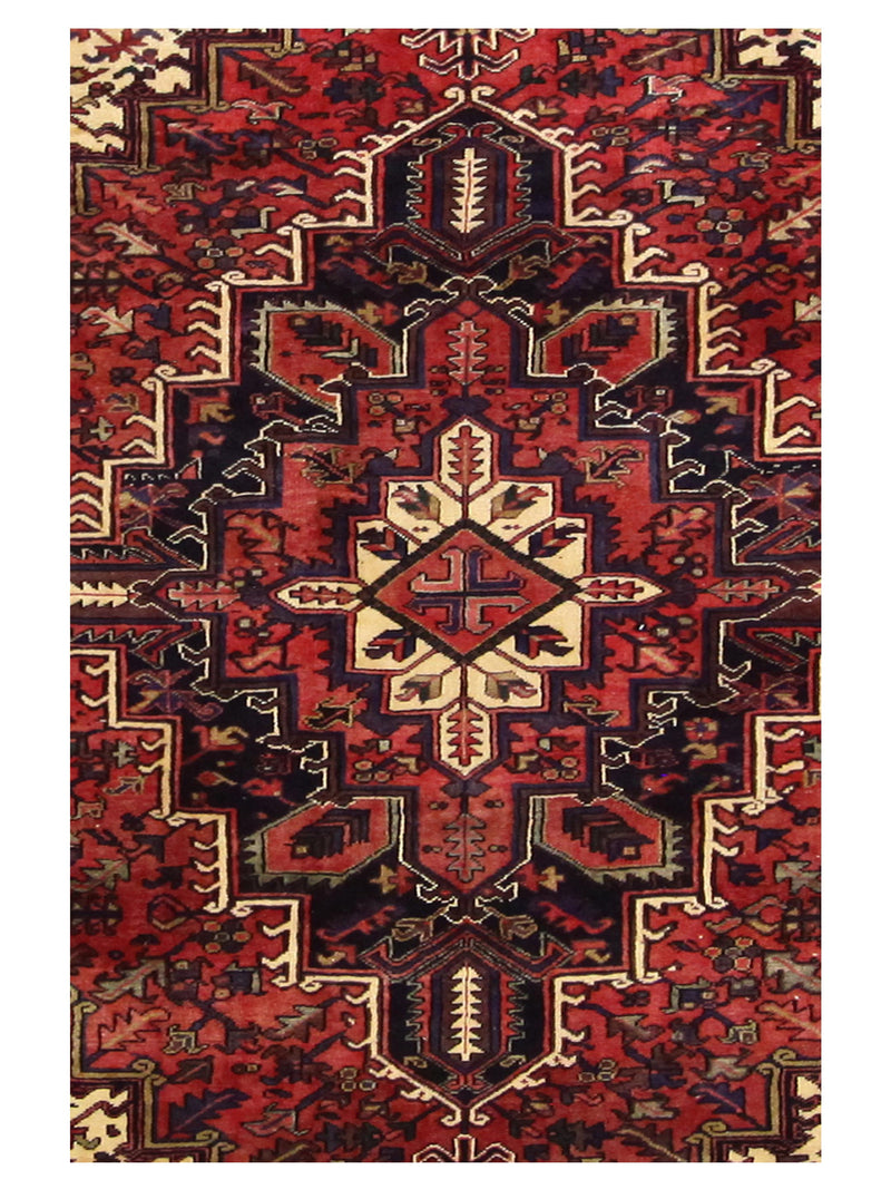 Pacific Heriz 35563 Red Beige Traditional Hand Knotted Rug