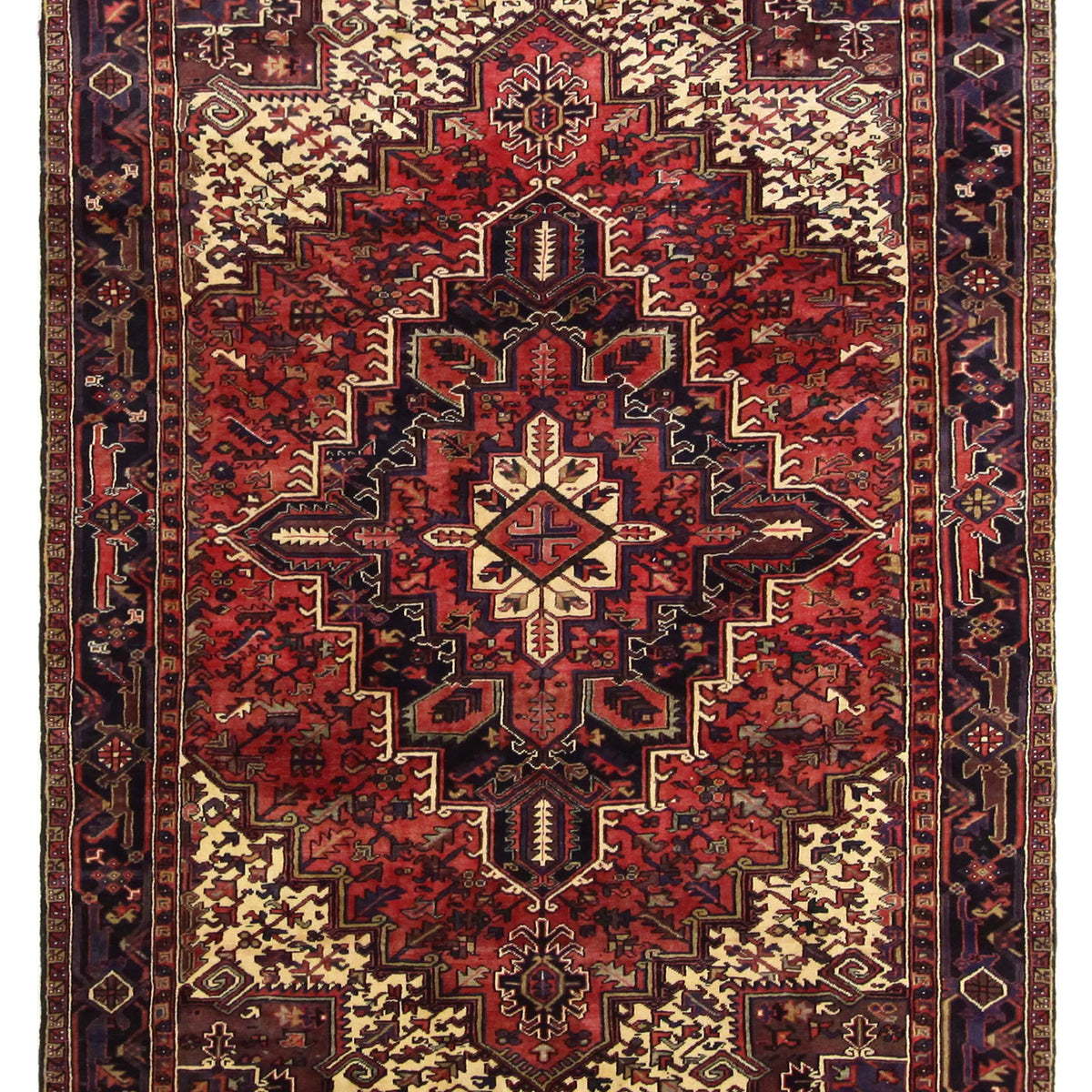 Pacific Heriz  Red Beige Traditional