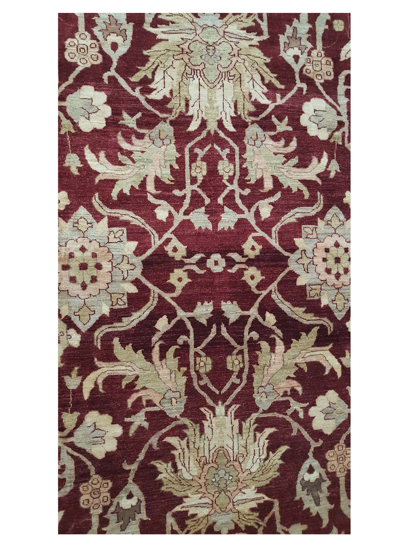 Pacific Ziegler 35569 Red Lt.Rose Transitional Hand Knotted Rug