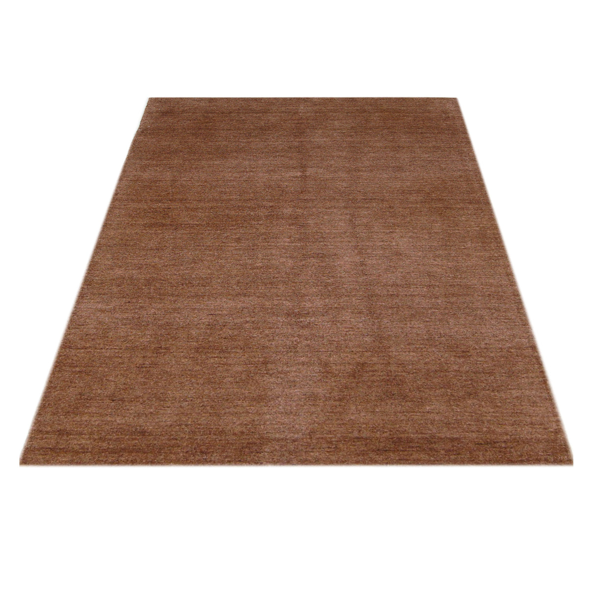 Pacific Kathmandu 35652 Chocolate Chocolate Modern Hand Knotted Rug