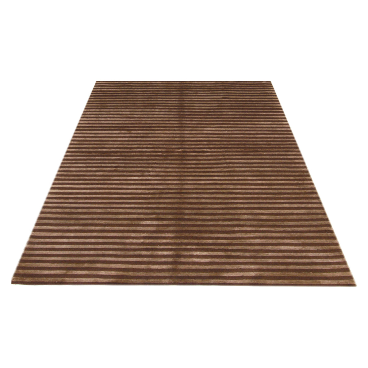 Pacific Boca 35656 Brown Mocha Transitional Hand Knotted Rug