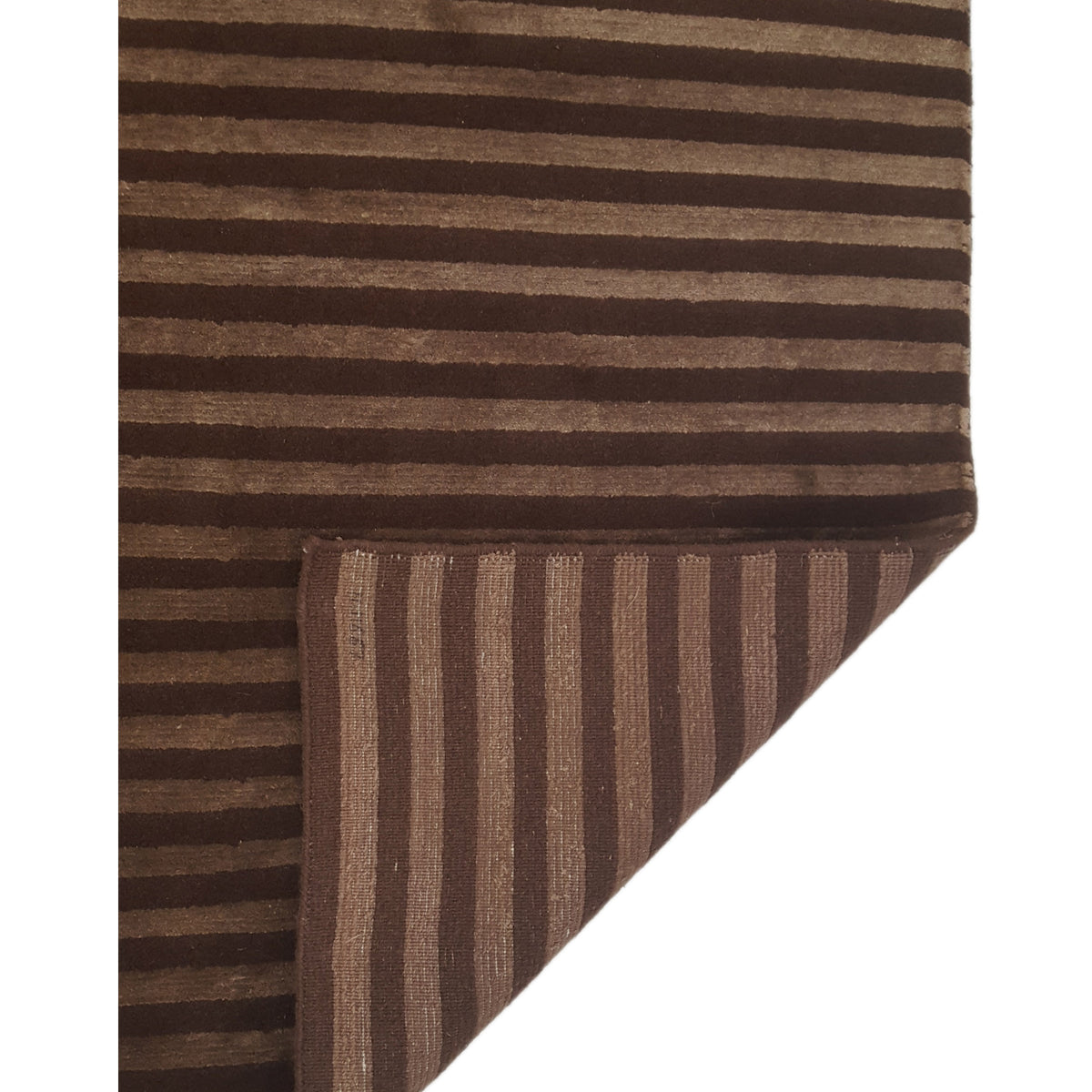 Pacific Boca 35656 Brown Mocha Transitional Hand Knotted Rug
